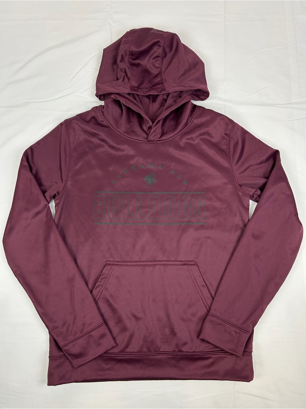 *NEW* NCAA Alabama A&M Bulldogs Gen2 Hoodie Sweatshirt Youth Large 14/16 Maroon